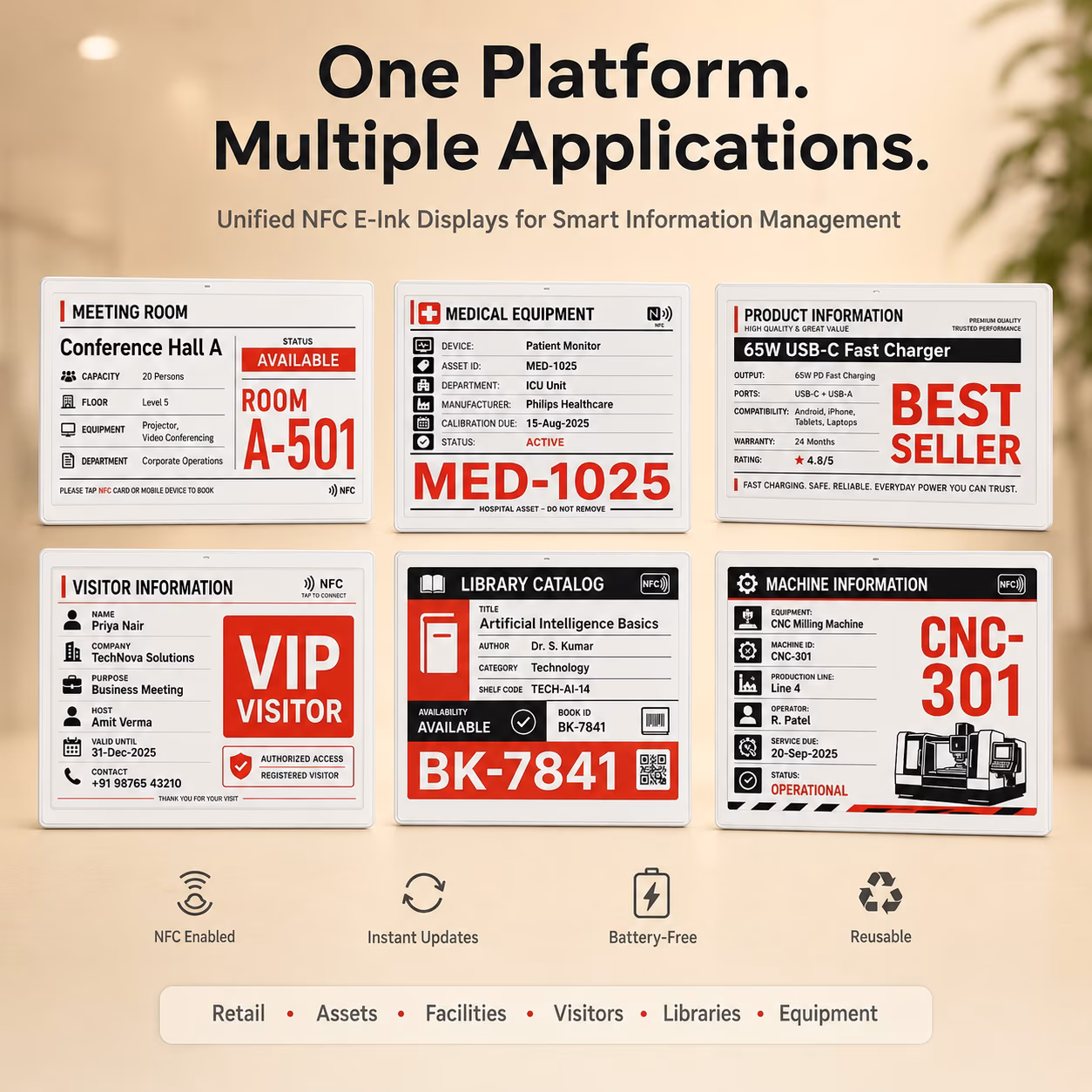 Billboard display concept infographic 3